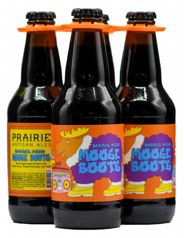 Prairie Barrel Aged Moose Boots Stout 4pk 12oz Btl Legacy Wine and
